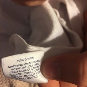 Supreme white chair tee